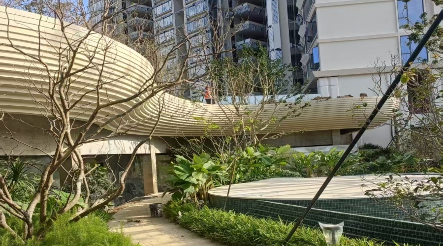 GRC構(gòu)件幕墻施工安裝